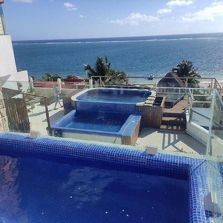 Bonita Habitacion Con Pequena Piscina A Aire Libre Puerto Morelos Zewnętrze zdjęcie